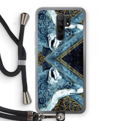 Golden Fox: Xiaomi Redmi 9 Transparant Hoesje met koord