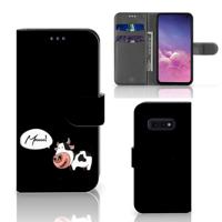 Samsung Galaxy S10e Leuk Hoesje Cow | Portemonnee hoesje
