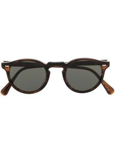 Oliver Peoples lunettes de soleil rondes Gregory Peck - Marron