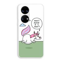Unicorn: Huawei P50 Transparant Hoesje