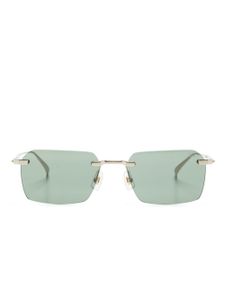 Dunhill lunettes de soleil à monture rectangulaire - Or