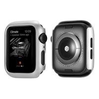 PC brandstof injectie bescherming shell voor Apple Watch Series 4 40mm (zilver)