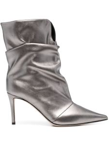 Giuseppe Zanotti bottines Yunah 90 mm à design souple - Argent