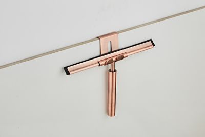 Handwisser SaniClear Copper | Incl.Haakje | Messing | Rond | Koper geborsteld