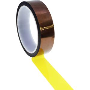 Quadrios ESD-tape Bruin, Geel (l x b) 33 m x 10 mm 1 stuk(s)