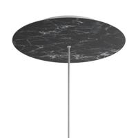 Grote plafondkap zwart marmer 40cm