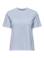 Only Onlsophia S/s Embroidery T-shirt Box Jrs T-shirts Soft Chambray