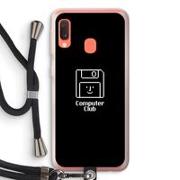 Hello: Samsung Galaxy A20e Transparant Hoesje met koord