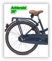 Batavus Achterwiel 26" n3rn pick-up velg navy blue