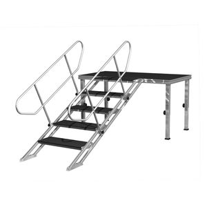 Duratruss DS ProStage Flexstair 80-140 (verstelbare podiumtrap)