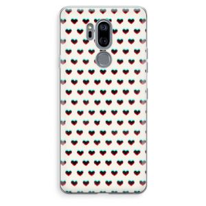 Hartjes: LG G7 Thinq Transparant Hoesje