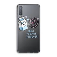 Best Friend Forever: Samsung Galaxy A7 (2018) Transparant Hoesje