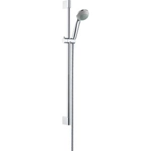 Hansgrohe Crometta 85 Unica glijstangset met Crometta 85 Vario handdouche 65cm chroom 27763000