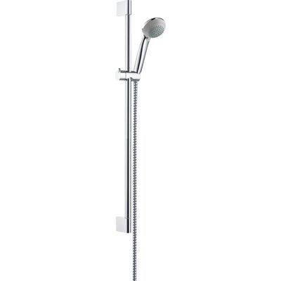 Hansgrohe Crometta 85 Unica glijstangset met Crometta 85 Vario handdouche 65cm chroom 27763000