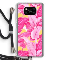 Pink Banana: Xiaomi Poco X3 NFC Transparant Hoesje met koord