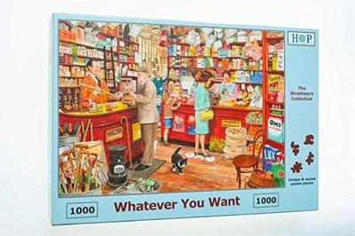 Whatever you Want Puzzel 1000 Stukjes