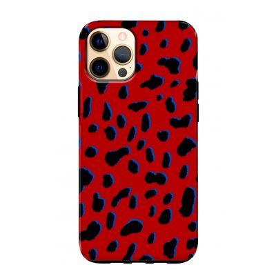 Red Leopard: iPhone 12 Pro Max Tough Case