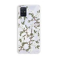 Blossoming spring: Galaxy A71 Transparant Hoesje