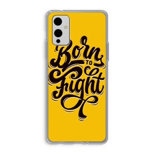 Born to Fight: OnePlus 9 Transparant Hoesje