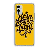 Born to Fight: OnePlus 9 Transparant Hoesje