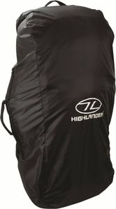 Highlander Combo cover 80-100l flightbag en regenhoes - zwart