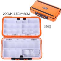 HENGJIA qt020 waterdichte Multifunction visserij Tool Gear opslag haken en Fishing Bait vak groot formaat: 20 x 11 5 x 5 cm