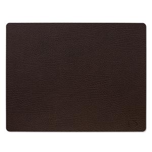 LIND DNA - Dinner Mat Square - Placemat 35x45cm Bull Brown