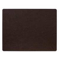 LIND DNA - Dinner Mat Square - Placemat 35x45cm Bull Brown - thumbnail