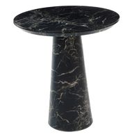 Marble Look disk tafel Pols Potten - zwart