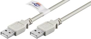 Goobay 50796 USB-kabel USB 2.0 2 m USB A Grijs