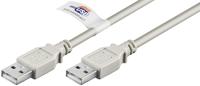 Goobay 50796 USB-kabel USB 2.0 2 m USB A Grijs - thumbnail