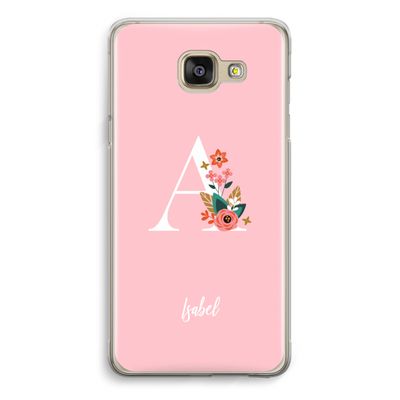 Pink Bouquet: Samsung Galaxy A5 (2016) Transparant Hoesje
