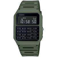 Horloge Uniseks Casio CALCULATOR Zwart Groen