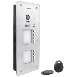 Philips PRO WelcomeHIVE Pro OUTDOOR 8 Buitenunit voor Video-deurintercom Aluminium