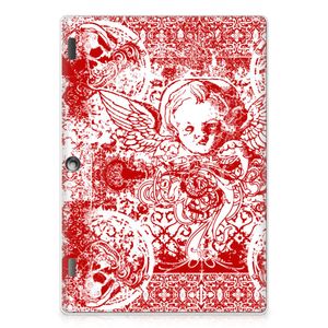 Tablet BackCover Lenovo Tab 10 | Tab 2 A10-30 Angel Skull Rood