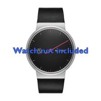 Skagen horlogeband SKW6236 Leder Zwart 22mm