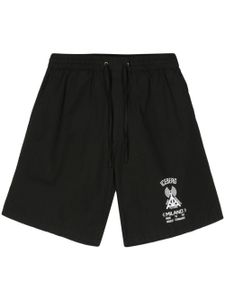 Iceberg short de sport à logo imprimé - Noir