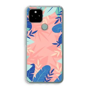 Tropisch: Google Pixel 5 Transparant Hoesje