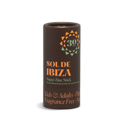 Sol De Ibiza Super zink stift SPF30 45 Gram Sol De Ibiza Super zink stift SPF30 45 Gram