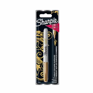 Viltstift Sharpie rond 0.9mm metallic goud blister ÃƒÆ' 1 stuk