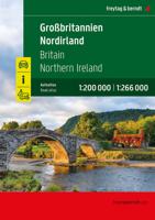 Wegenatlas Groot Brittanië & Noord Ierland | Ringbadnd | A4-Formaat | Freytag & Berndt