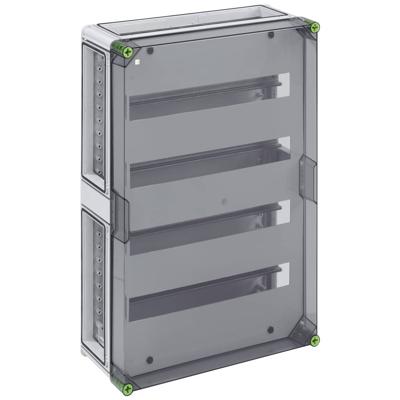 Spelsberg 1558001 GTA 580-t Kleine verdeelkast Aantal groepen: 80 Aantal rijen: 4 Inhoud: 1 stuk(s)