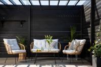 Nohr Loungeset 'Samantah' Met bank, 2 stoelen en tafel