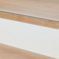 Co-pro - Stootbord PVC RAL9010 wit houtstructuur 130cm - 16 stuks