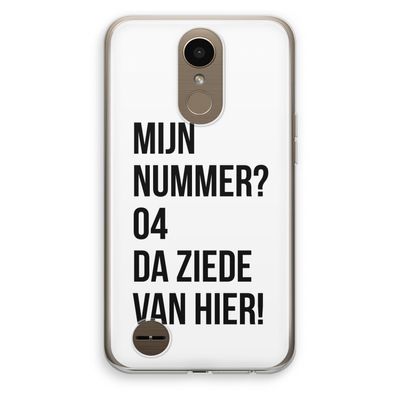 Da ziede van hier: LG K10 (2017) Transparant Hoesje
