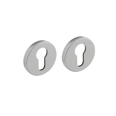 Intersteel Set van 2 cilinderrozettenTira rond aluminium - 0082.309087