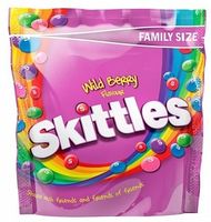 Skittles Skittles - Wild Berry Pouch 152 Gram - thumbnail
