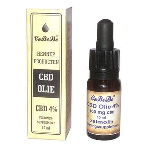 Cebede Cbd olie 4% zalm