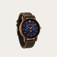 Houten Horloge Mariner Khaki - thumbnail