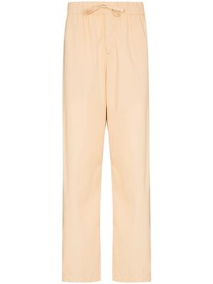 TEKLA pantalon de pyjama en popeline - Tons neutres